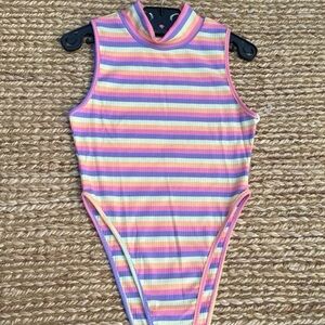 80’s vibes colorful bodysuit XS, M available